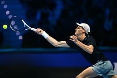 SENSATIONAL SINNER: Italian star shines, sends Medvedev packing