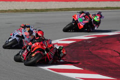Bagnaia on pole for Barcelona MotoGP, Martin fourth