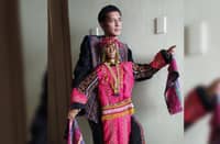 Agusan Manobo visual artist and Benilde School of Arts, Culture, and Performance educator Carlito Camahalan Amalla.