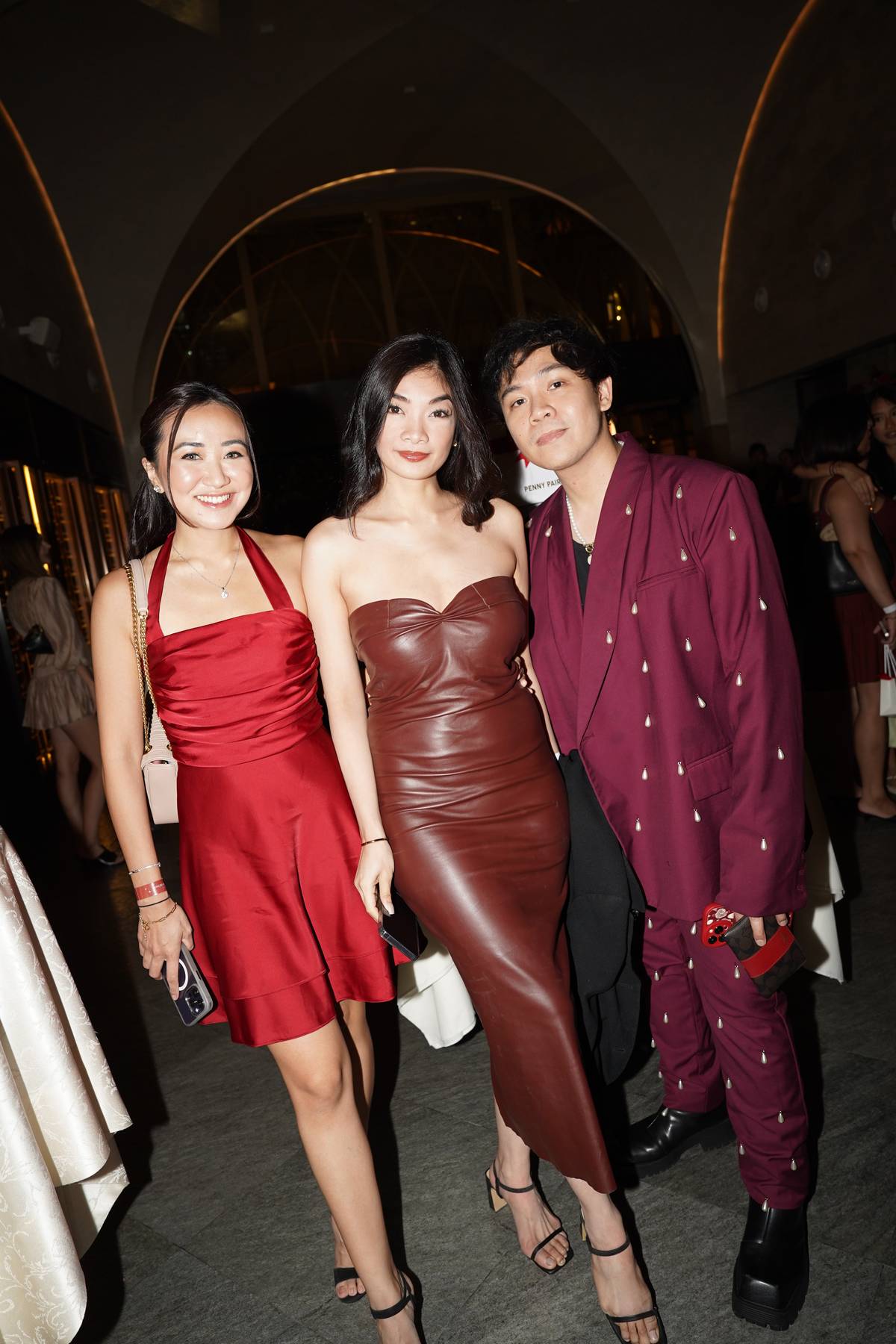 Rochelle Abella, Aggy Nuguid and Ronwell Lim.