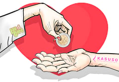 Brazilian wax, bag and breast care in one