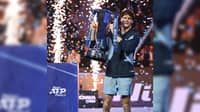 LOVE THE SINNER: Italian star bags ATP Finals title at home