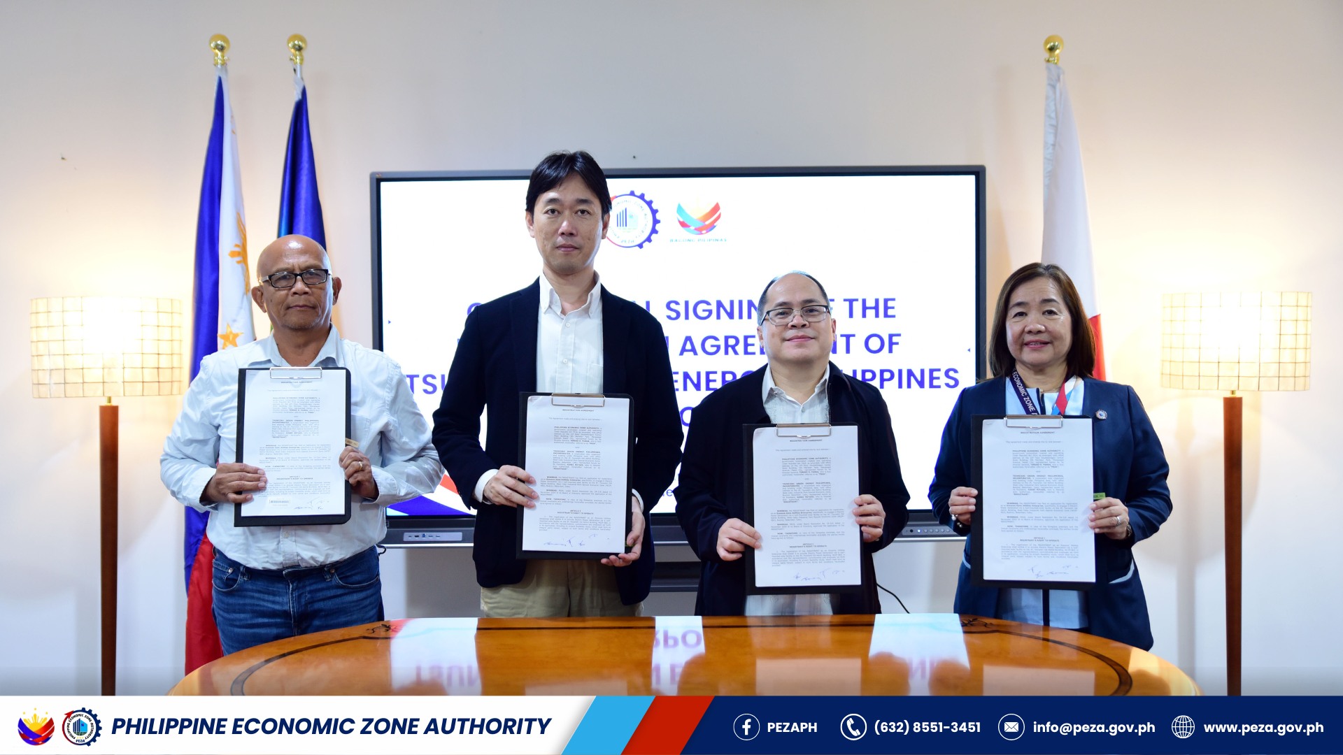 3 firms list up into ecozones