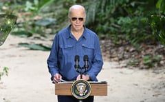 Biden takes historic Amazon trip