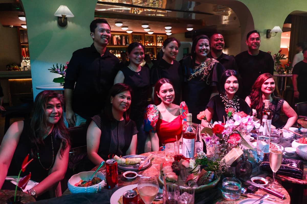 (Standing) Rep. Hori Horibata, Rep. Jam Baronda, Rep. Camille Villar, Rep. Jinky Luistro, Rep. Brian Revilla, QC Councilor Wency Lagumbay (Seated from left) Lani Mercado Revilla, Rep. Richelle Singson, Pops Fernandez and Vina Morales.