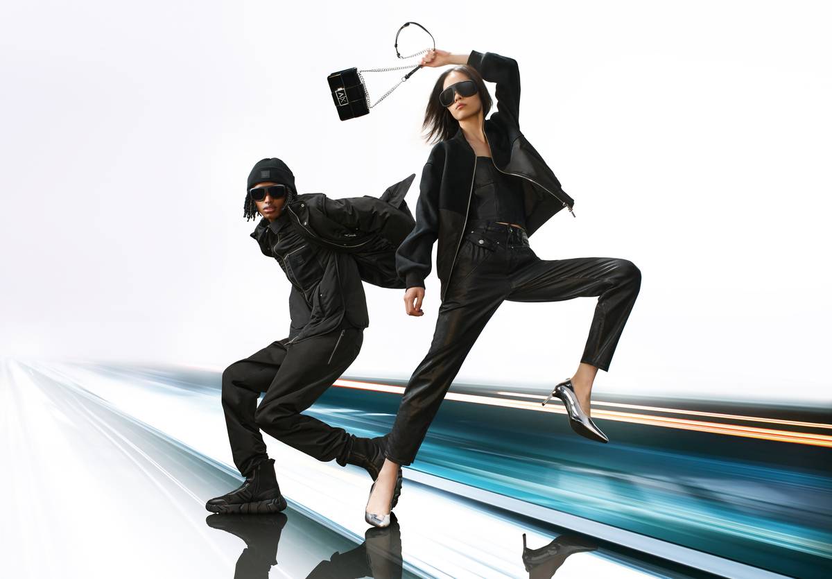 A/X Armani Exchange is both edgy and elegant