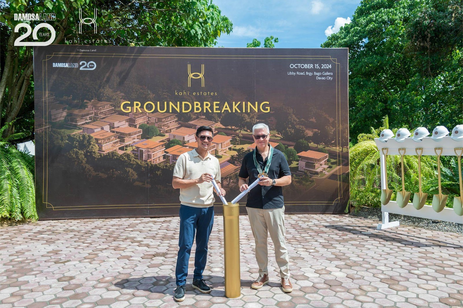 Lagdameos break ground on first agri-residence in Davao City