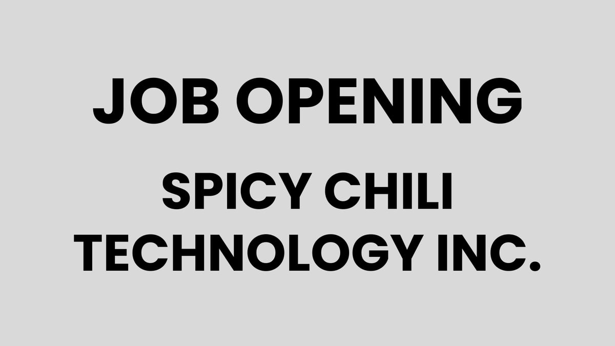 Spicy Chili Technology Inc.