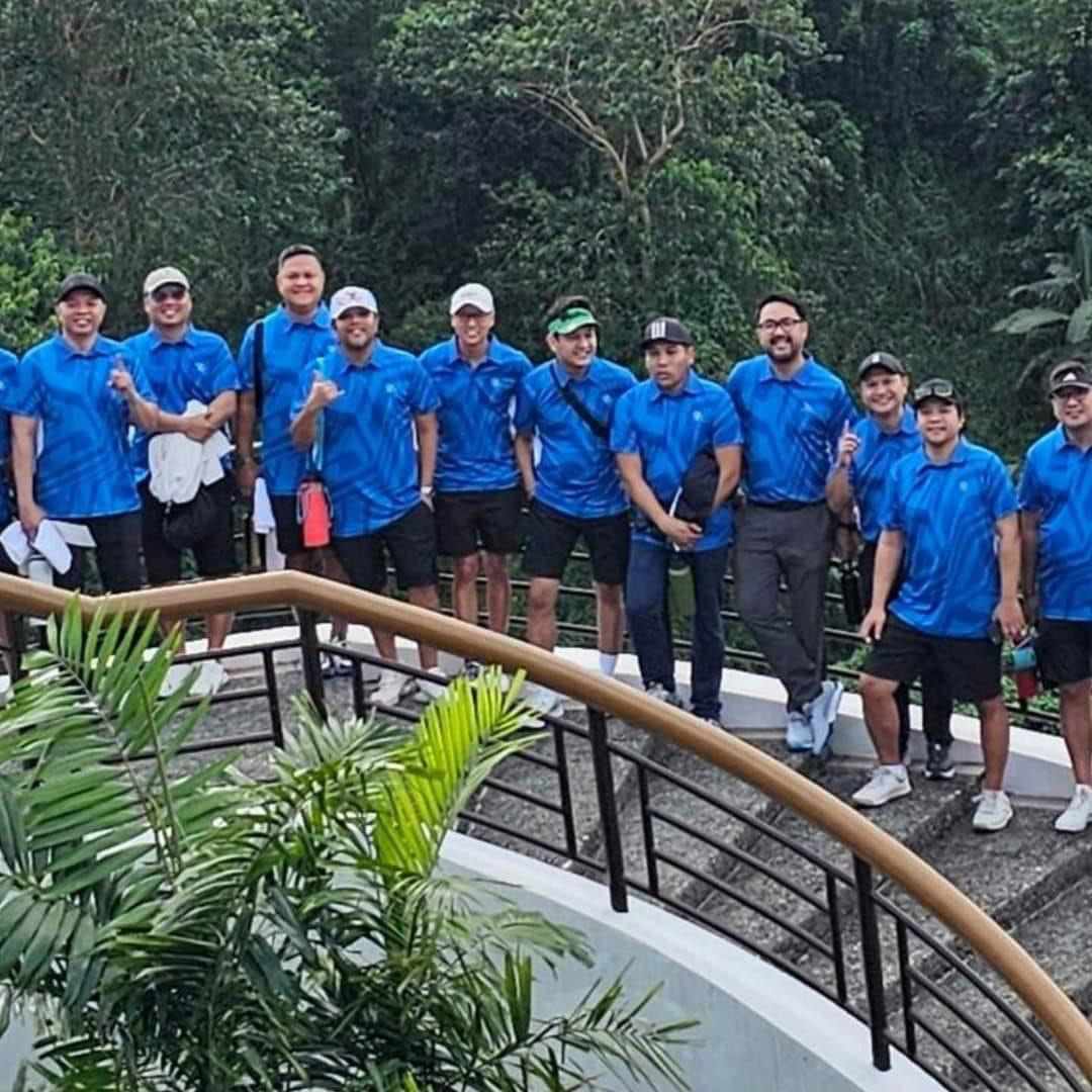 Members of Ateneo’s High School 1996 that competed in the recent Ateneo Challenge Cup at Forest Hills’ Palmer Course.