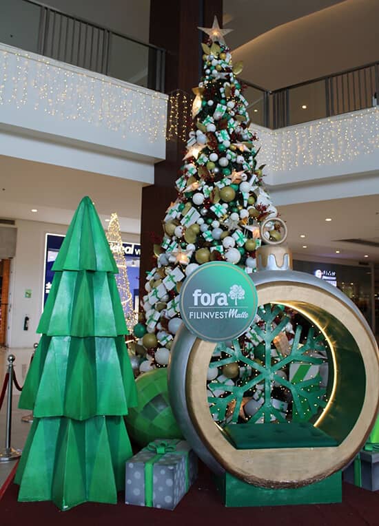 Fora Mall’s Christmas Tree dazzles, bringing festive cheer and holiday magic to Tagaytay.