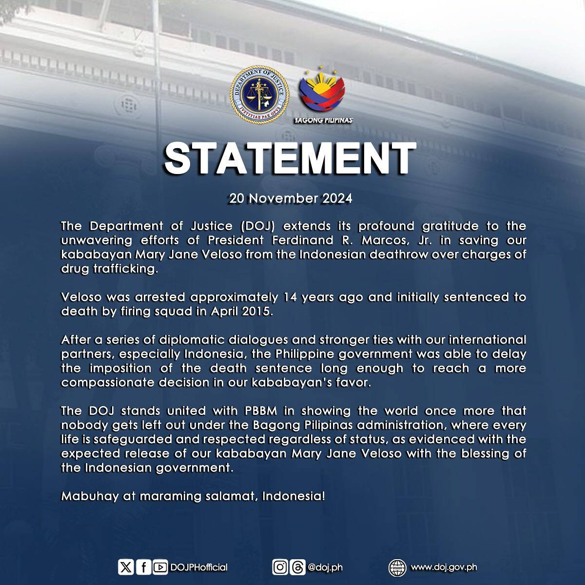 image from DOJ social media