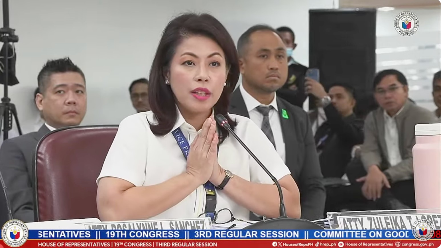  House detained Sara’s chief of staff