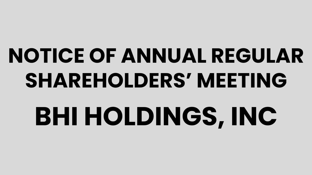 BHI Holdings, Inc