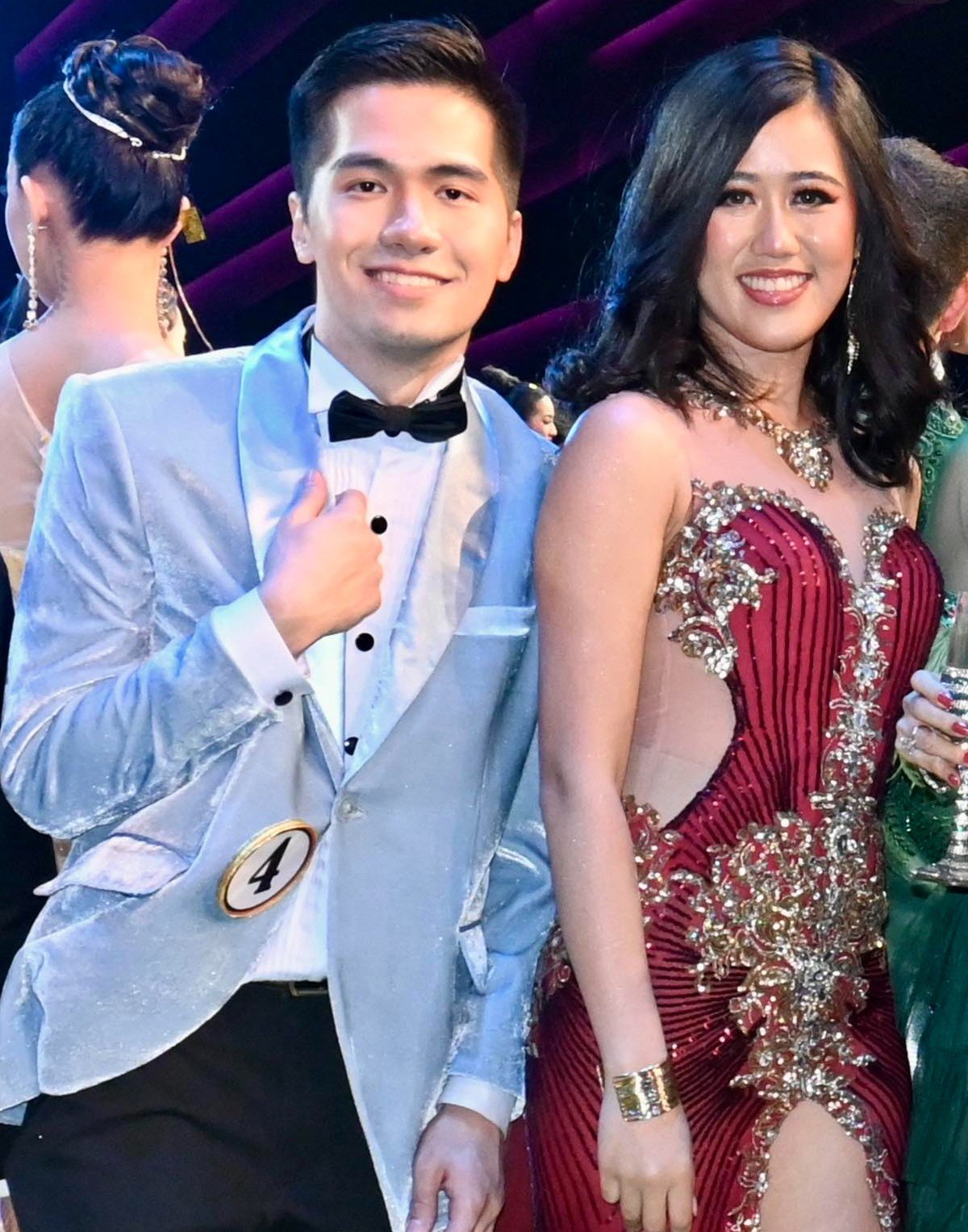 Nico Zandueta and Krizle Leung.