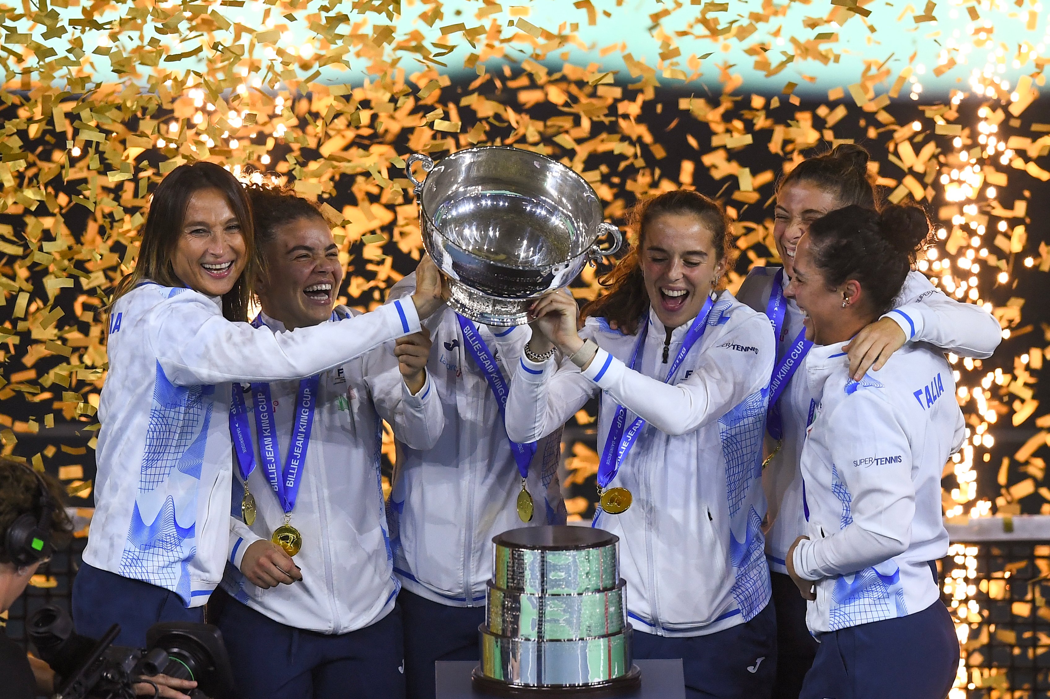 ITALIANS BASK IN GLORY: Paolini powers Italy to Billie Jean King Cup victory