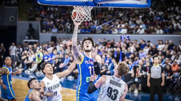 Kai Sotto and Gilas Pilipinas tower over the Tall Blacks of New Zealand, 93-89, to move a win away from clinching a spot in the 2025 FIBA Asia Cup in Saudi Arabia.