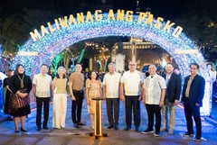 Meralco lights up Intramuros with FL Liza Araneta-Marcos