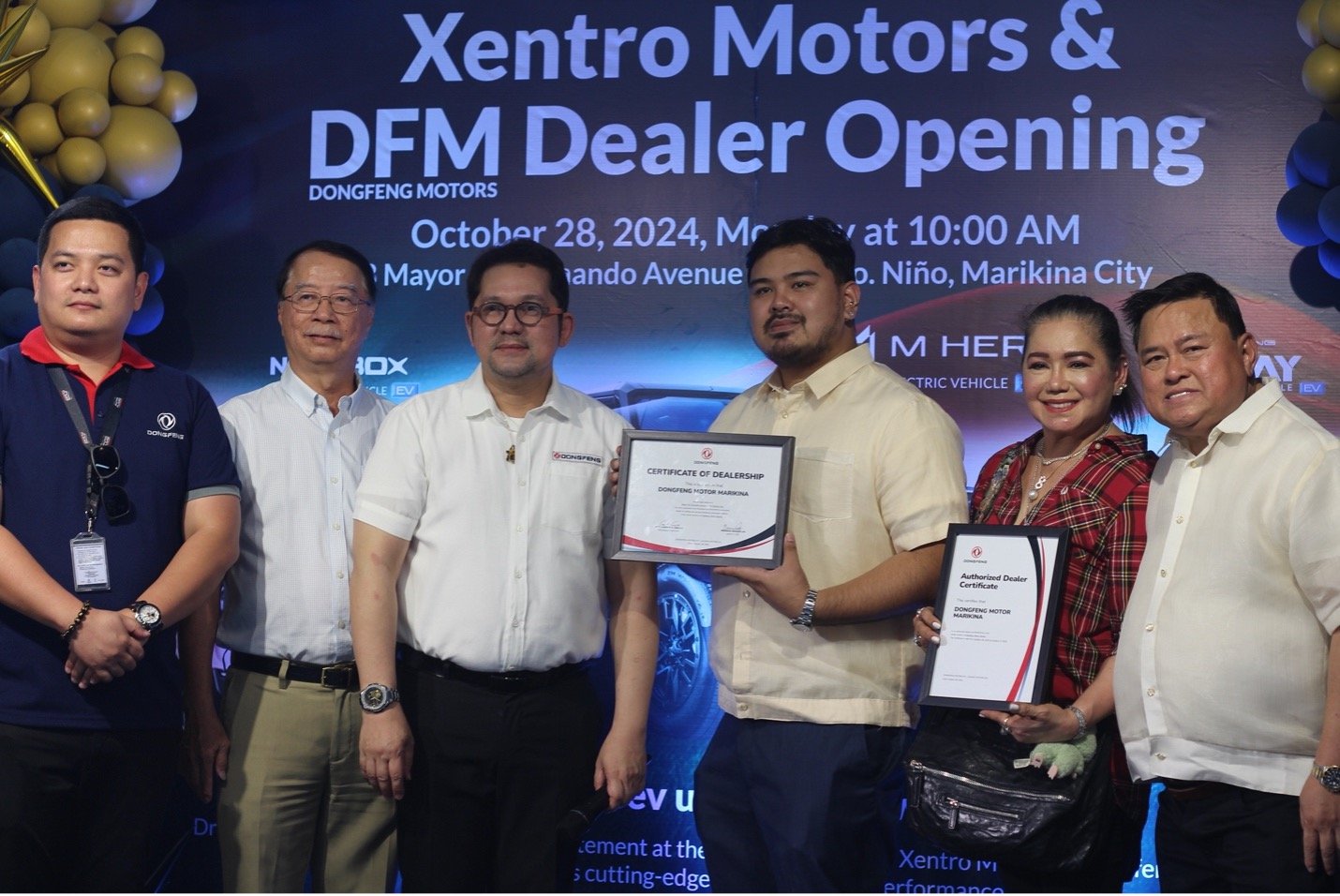 Dongfeng Motors arrives at Xentro Malls Marikina