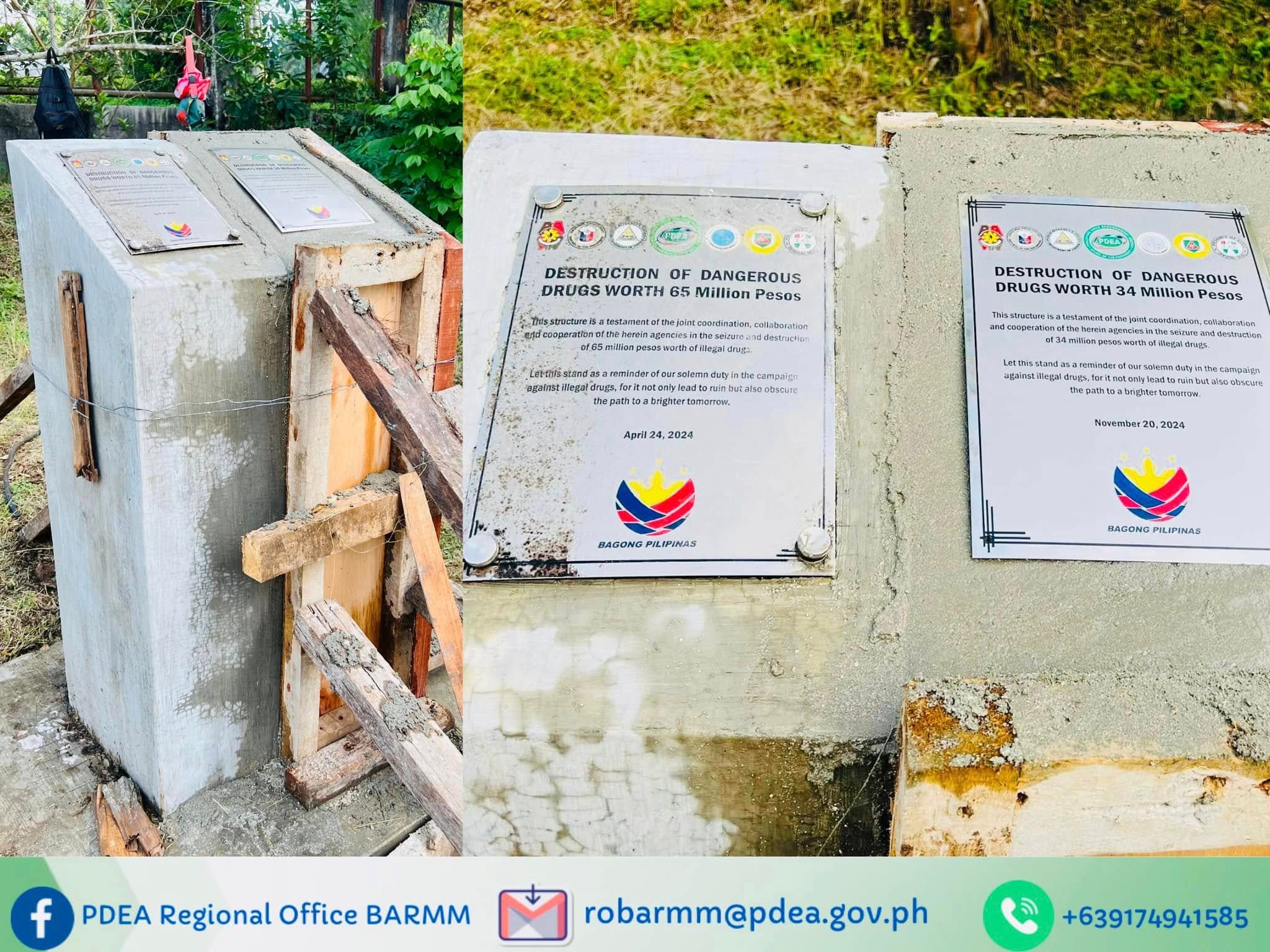 Over P38-M illegal drugs destroyed