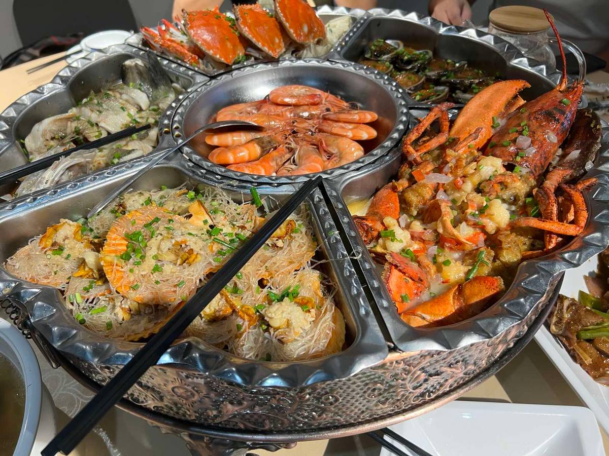 Emperor's feast: Bounties from the sea.