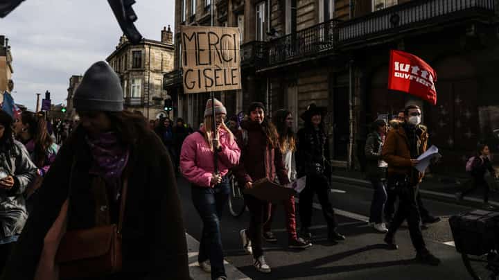 Mass rape trial sparks demonstrations across France