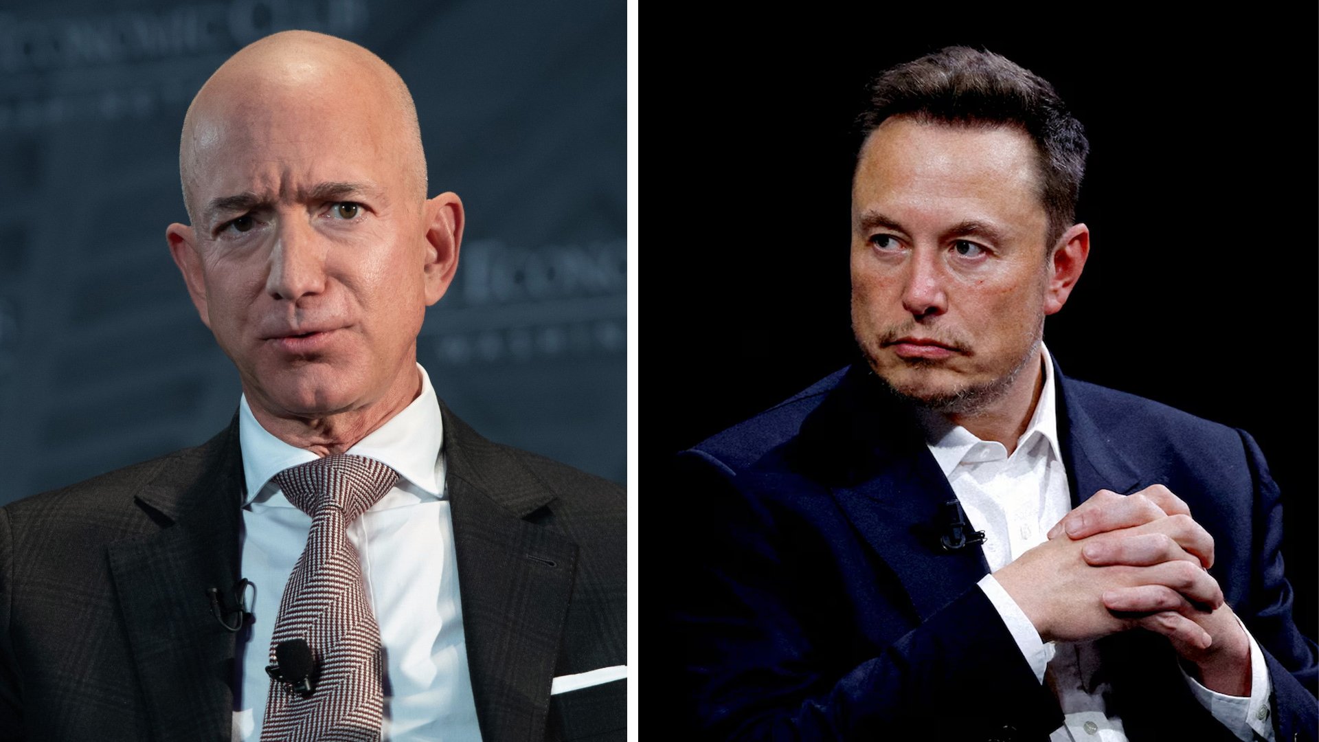 Bezos denies Musk’s claim of Tesla stock advice amid growing rivalry