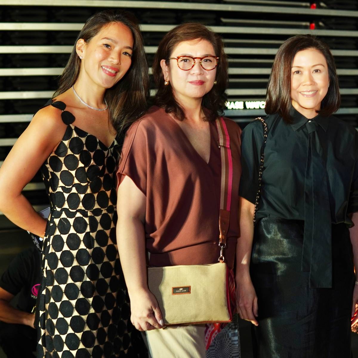 Aliza Apostol, Lani Ligon Robles and Debbie Co.