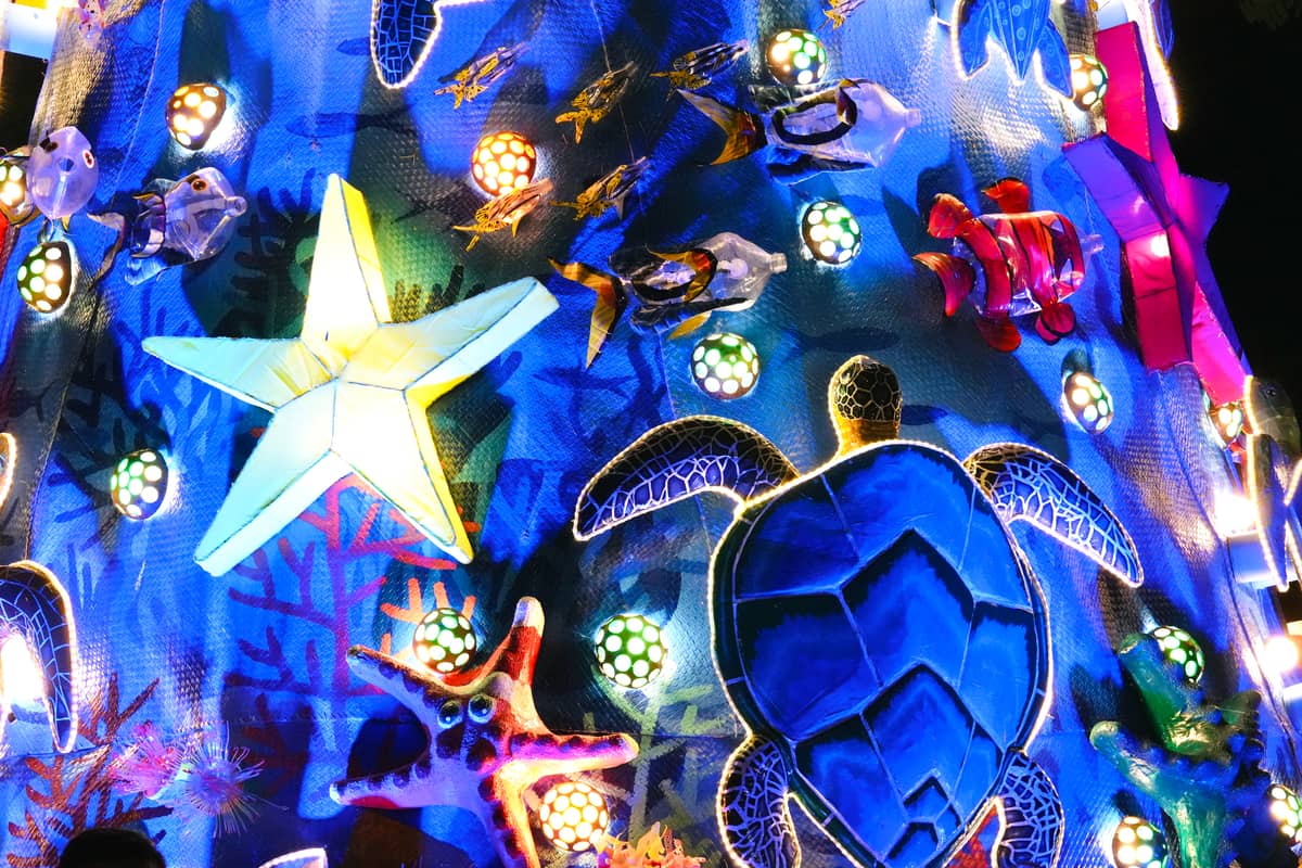 More details from Pico de Loro Beach and Country Club’s Christmas tree.