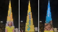CEB lights up Burj Khalifa to promote Phl