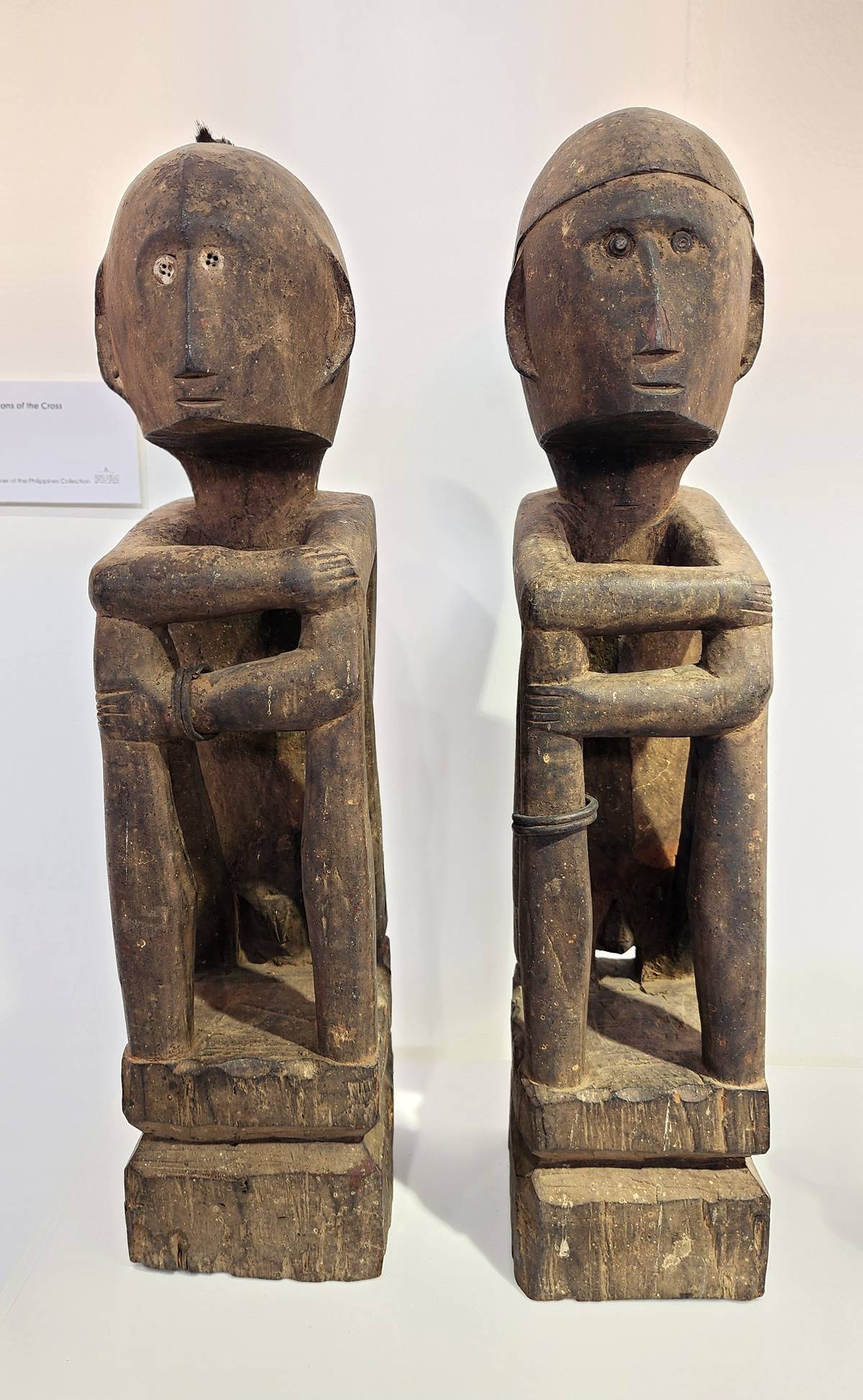 Bulul or rice guardians, 
of the Ifugao.