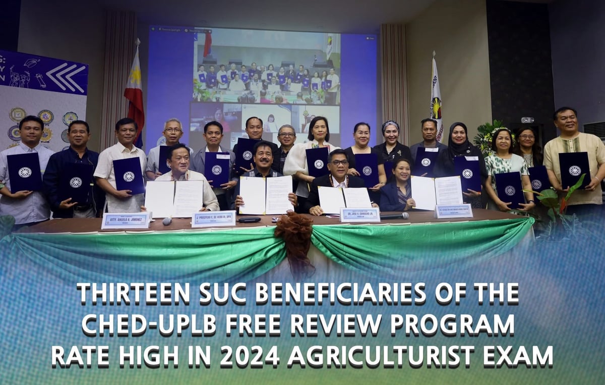 SUCs see surge in agri exam pass rates