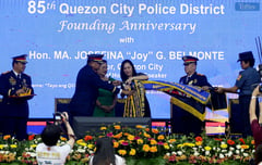 CIDU award for QC's PCol. Buslig Jr.