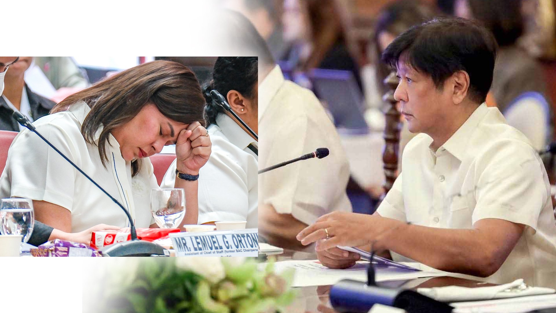 Marcos claps back at Sara