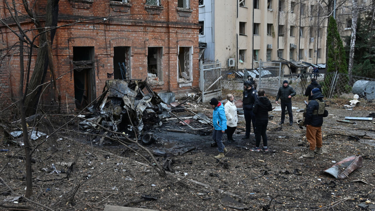 Ukraine drones hit Russian oil energy facility
