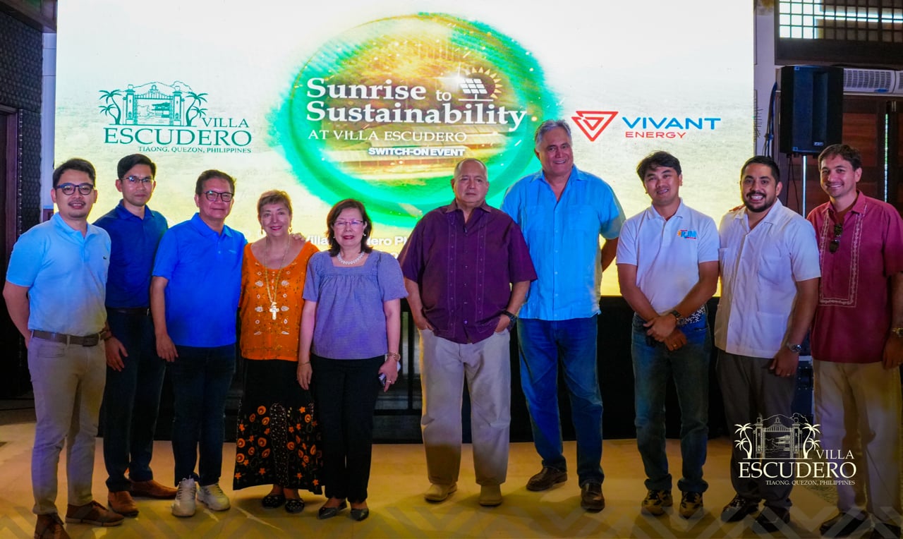 Villa Escudero partners with Vivant's Corenergy for sustainable energy shift