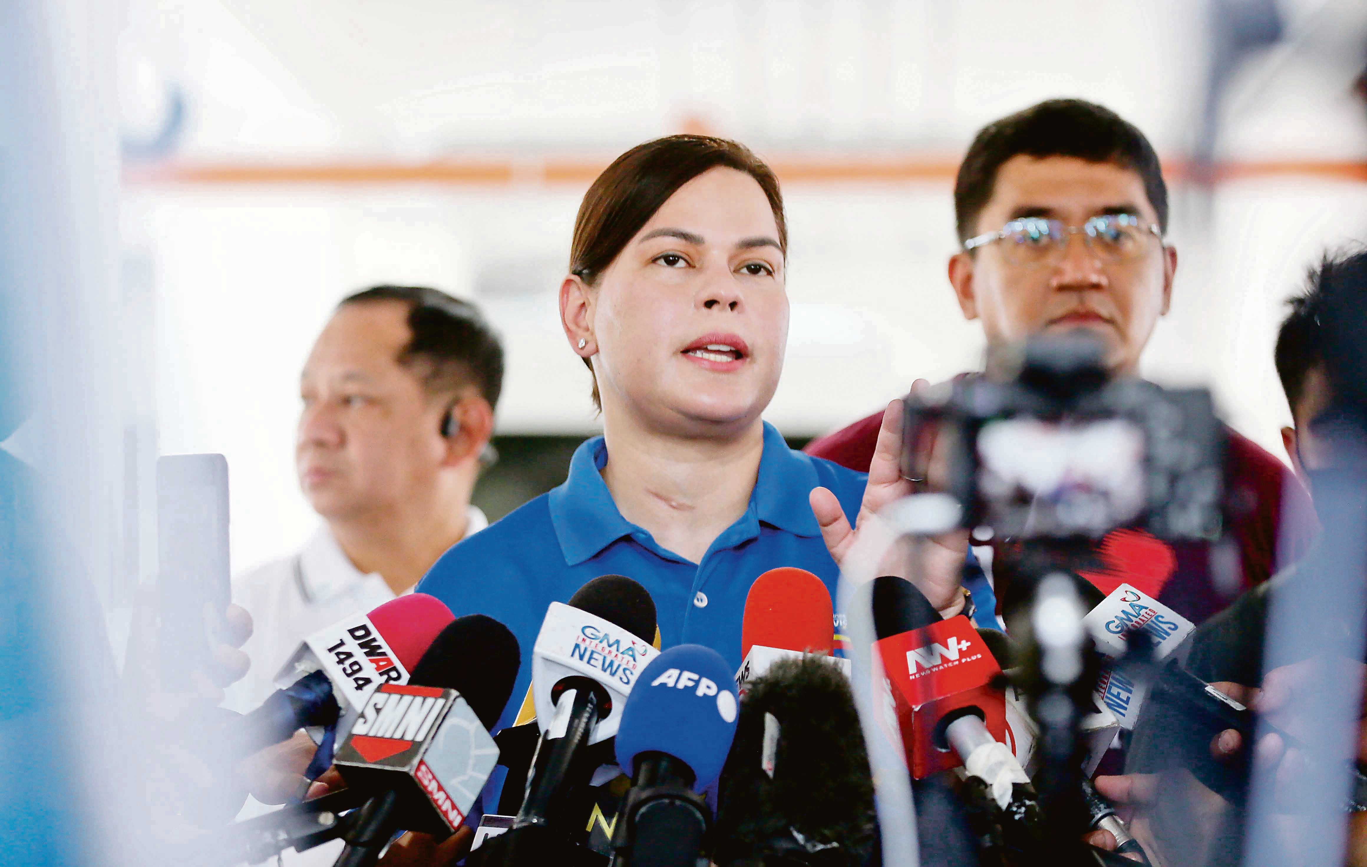Vice President Sara Duterte considers filing charges against PNP amid allegations