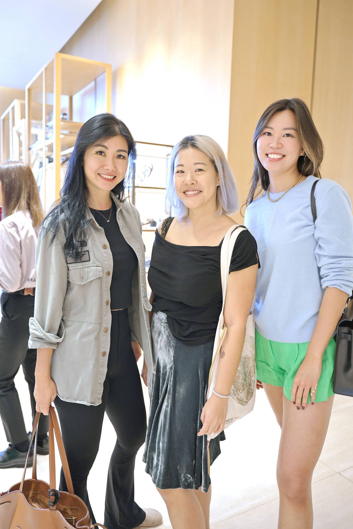 Michelle Lai, Christina Ko and June Lau.