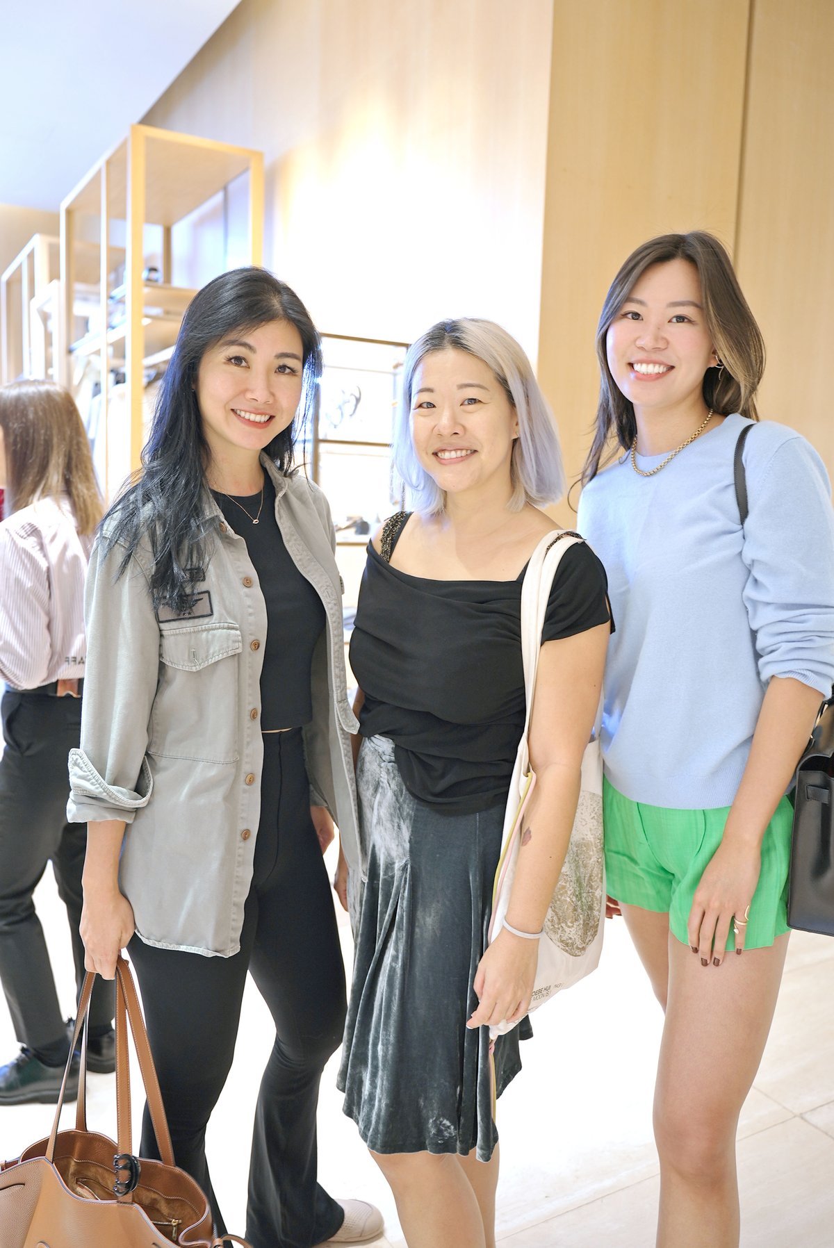 Michelle Lai, Christina Ko and June Lau.