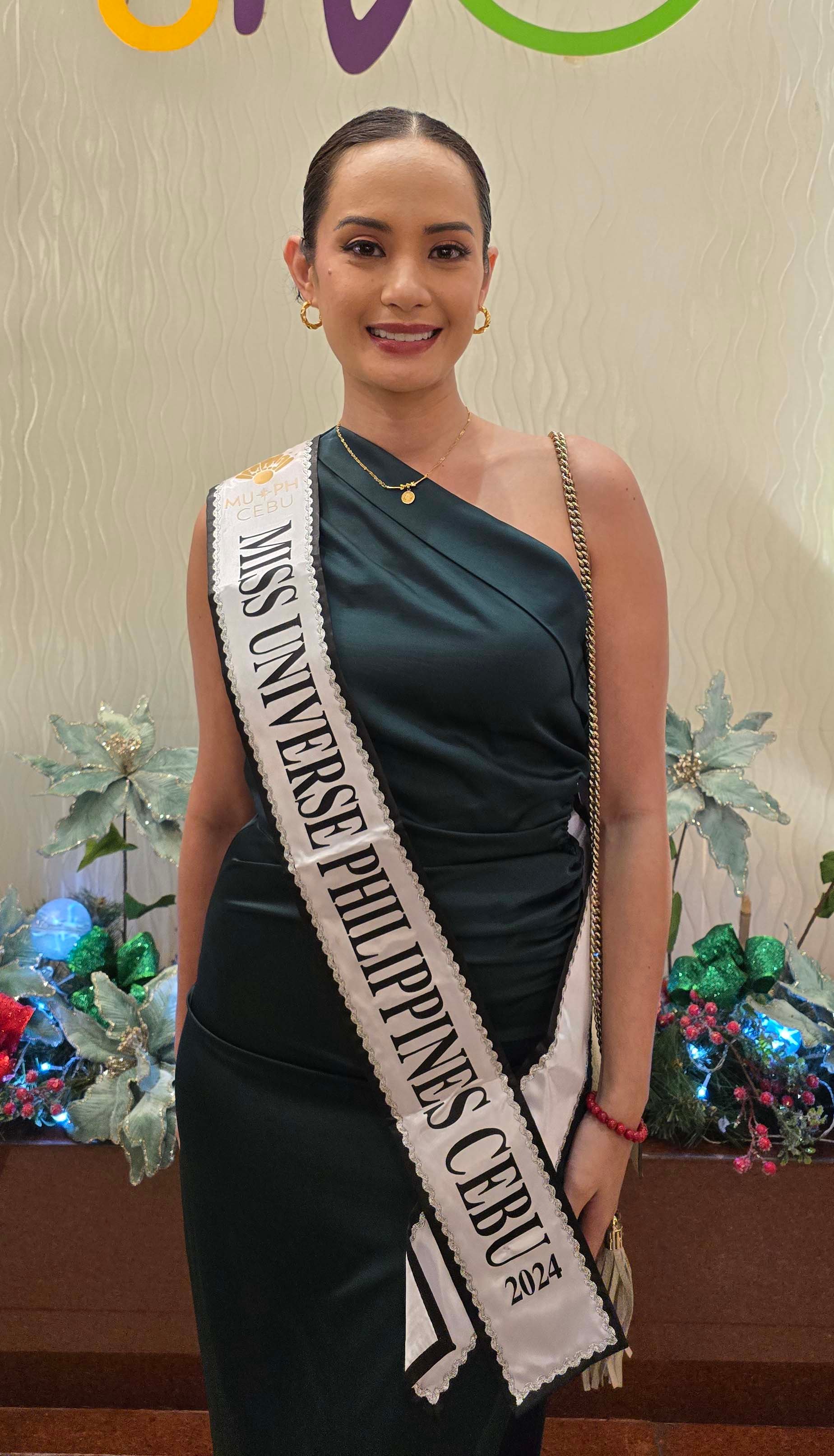 Miss Universe Philippines-Cebu Kris Tiffany Janson.