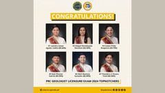 UP geologists lead the 2024 PRC licensure exam