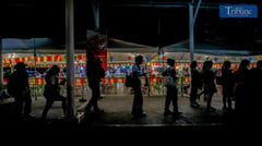 The queue every rush hour in Cubao