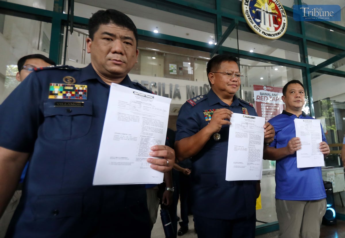 Quezon City Police District Acting District Director PCOL Melecio Buslig is set to accompany QCPD Medical and Dental Chief LTCOL Van Jason Villamor to the Quezon City Prosecutor’s Office on Wednesday