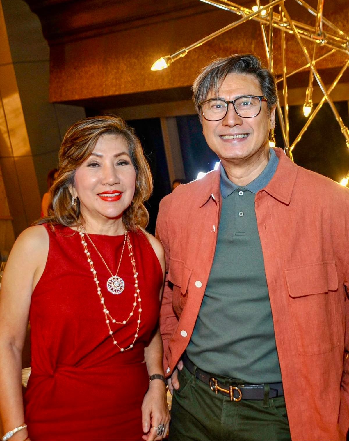 Connie Haw and Chris Badiola