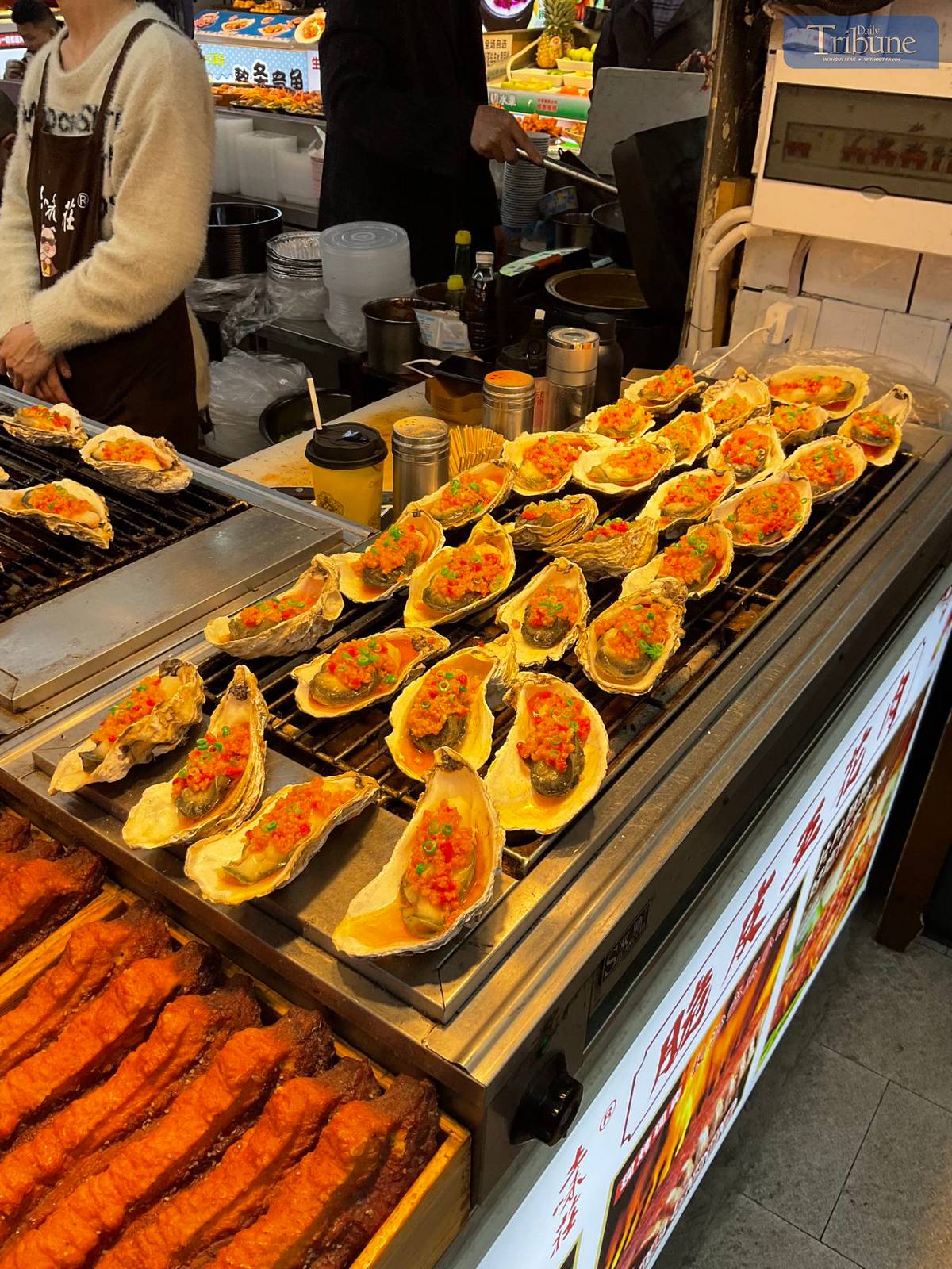 Exotic street food in China