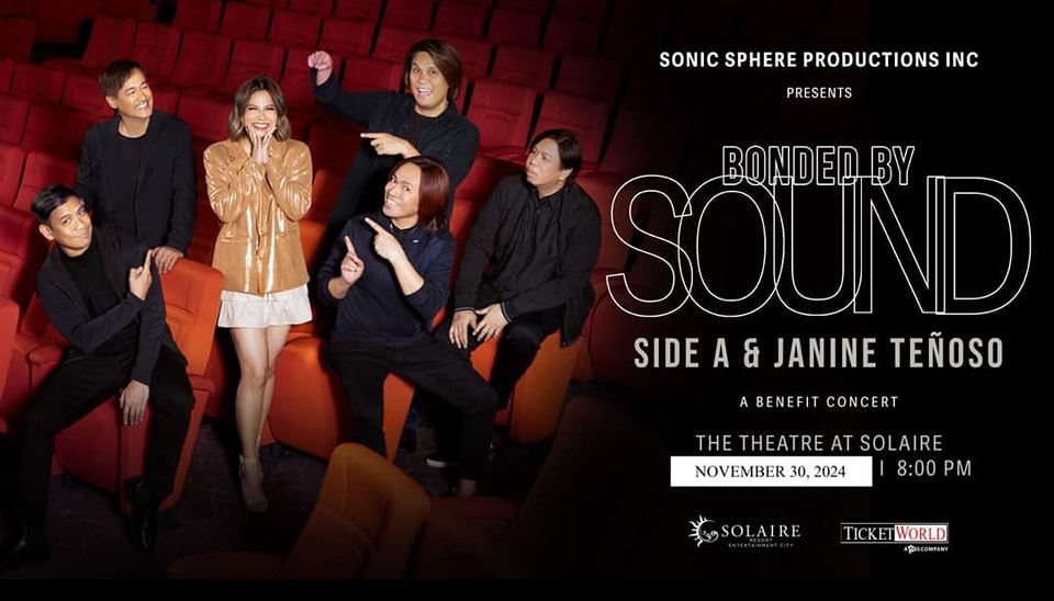Side A, Janine Teñoso to serenade fans in 'Bonded By Sound' concert