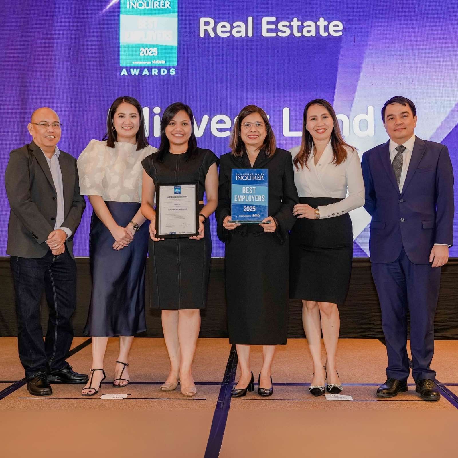 
Filinvest Land, Inc. named one of the Philippines’ Best Employers for 2025