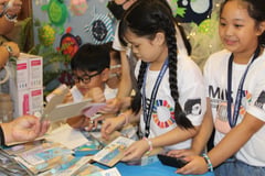 A bazaar by young entrepreneurs