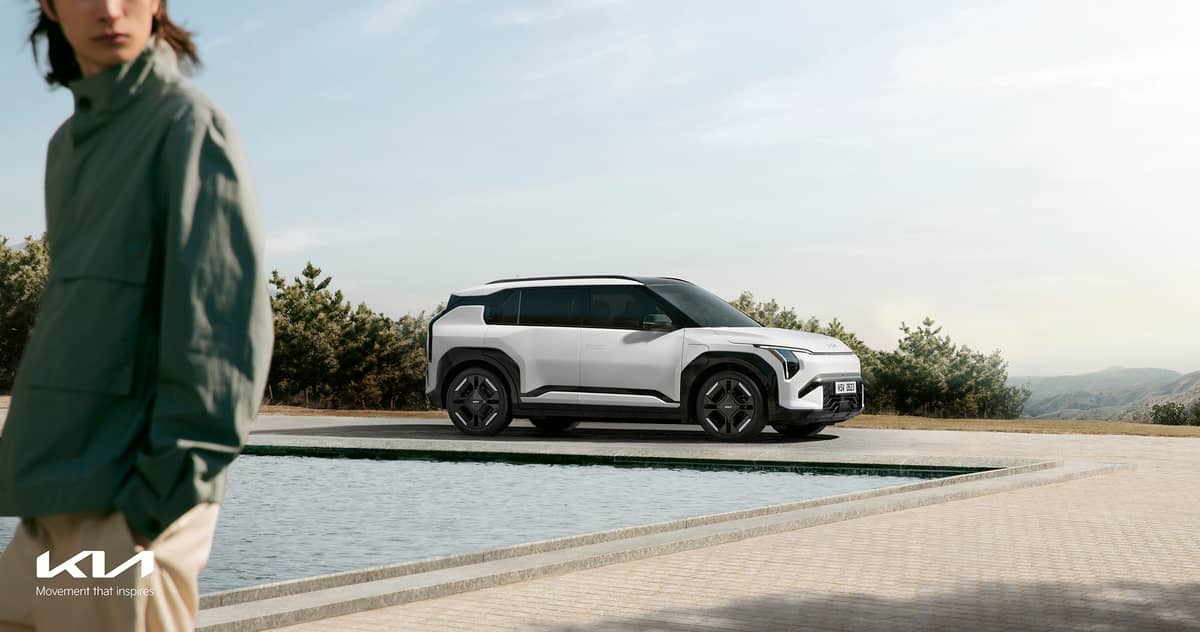 The Kia EV3 is built on the E-GMP (Electric Global Modular Platform and features Electric Dynamic Torque Vectoring Control for optimum traction when on the move.