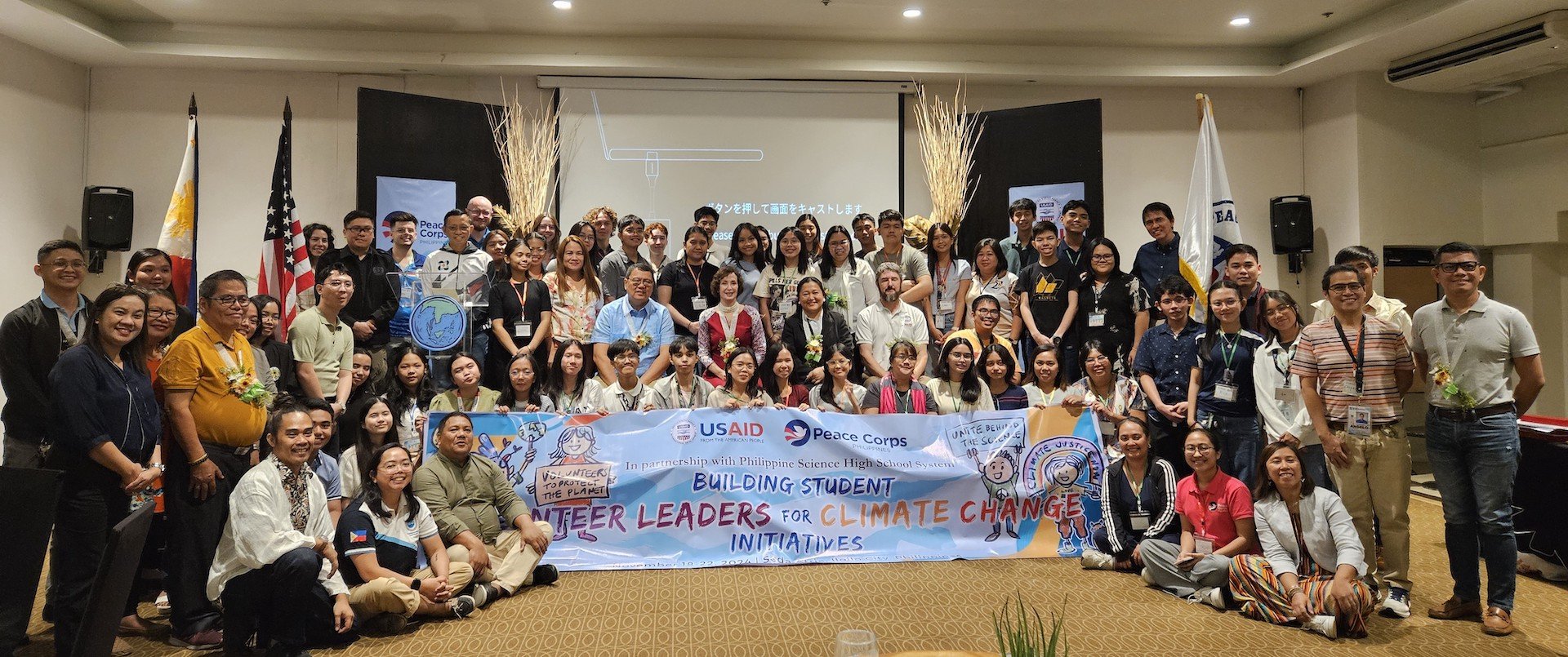 US Peace Corps hosts climate leadership training 
for Pisay students
