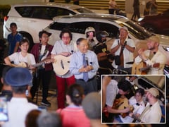 RJ and Jose Mari Chan provide BGC Christmas pop-up surprise